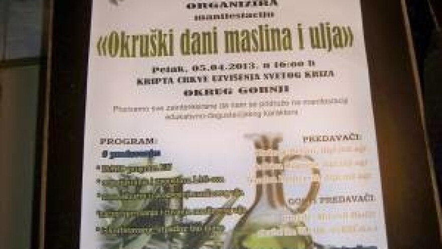 Okruški dani masline i maslinovog ulja