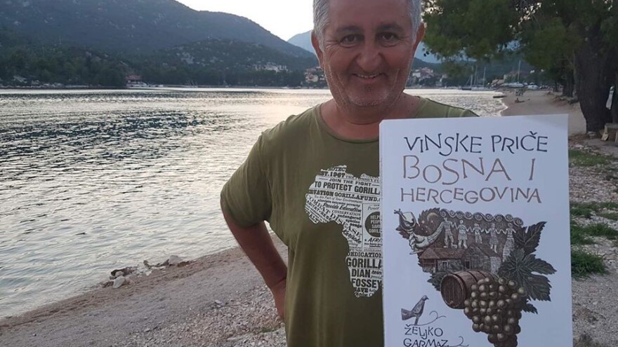 Željko Garmaz u Trebinju predstavlja novu knjigu "Vinske priče Bosne i Hercegovine"
