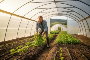 1.200 kvadrata plastenika za uzgoj povrća