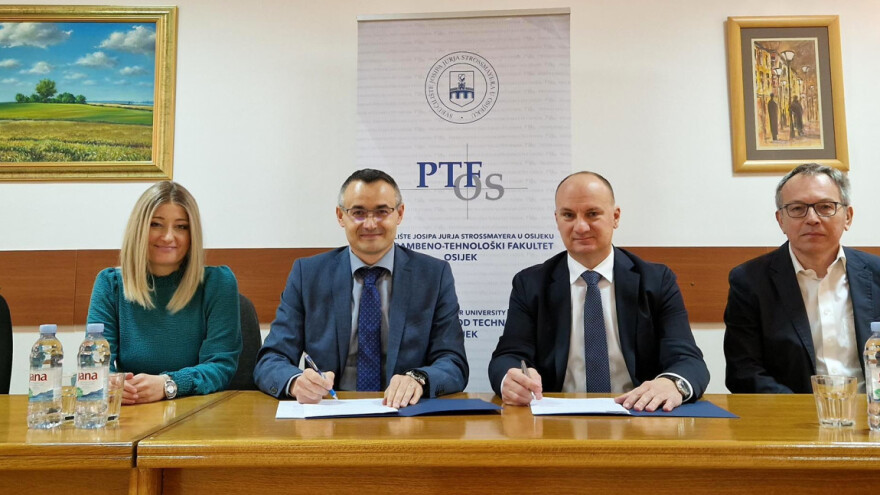 Prehrambeno-tehnološki fakultet Osijek i Belje potpisali Sporazum o poslovnoj suradnji