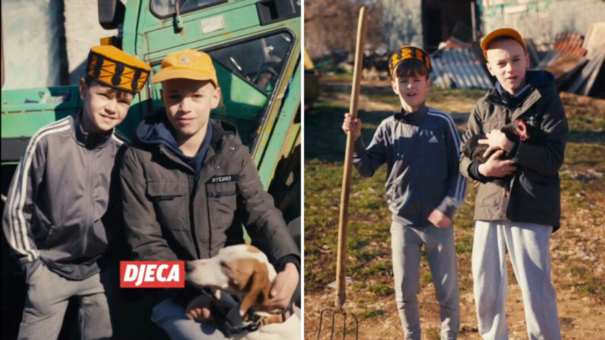 Mile Kapulica i Mate Brokulica, najmlađi poljoprivrednici iz šibenskog kraja