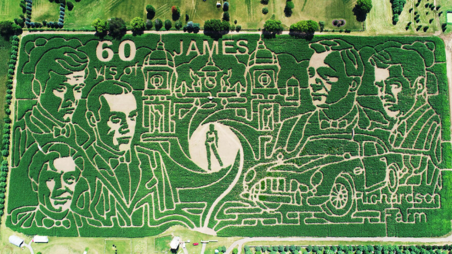 Najveći svjetski kukuruzni lavirint posvećen James Bondu: Zasijan pomoću GPS-a