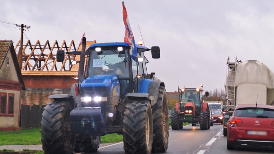 Prosvjed se širi na još dvije županije, Virovitičko-podravsku i Bjelovarsko-bilogorsku