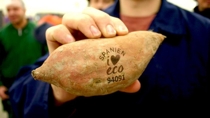 Umjesto ambalaže, laserske oznake na voću i povrću