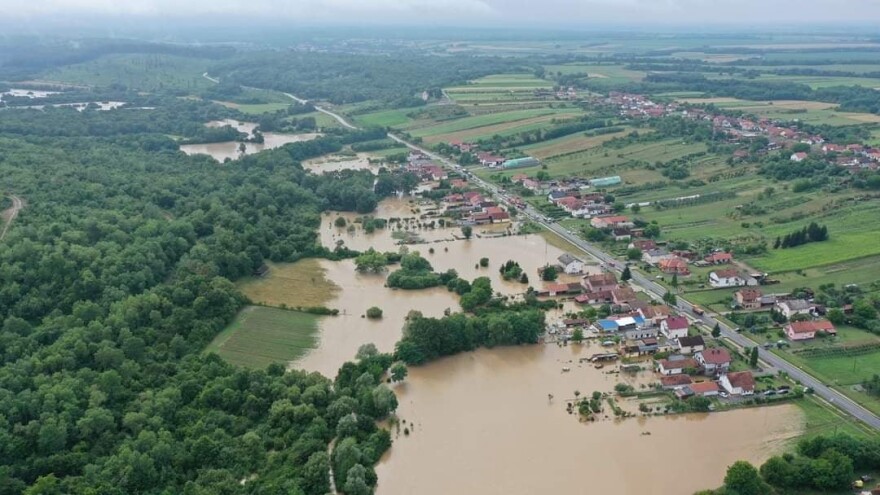 Poplavljena sela našičkog kraja, nevrijeme pogodilo i šire područje Županje