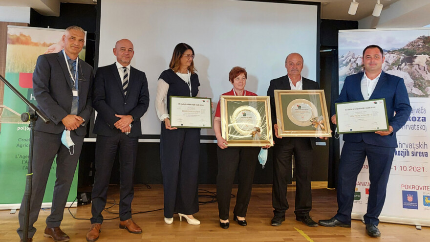 Ovčji i kozji sir s OPG-ova Vidas i Moravec šampioni kvalitete