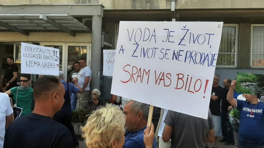 Protest zbog moguće gradnje treće MHE na Rupskoj reci