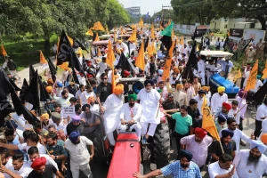 Incident na poljoprivrednom protestu u Indiji - osmoro mrtvih