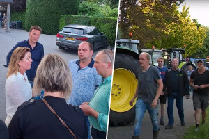 Nizozemski farmeri upali u dvorište ministrice, najavljuju veliki prosvjed