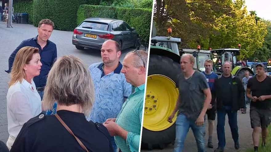 Holandski farmeri upali u dvorište ministarke, najavljuju veliki protest