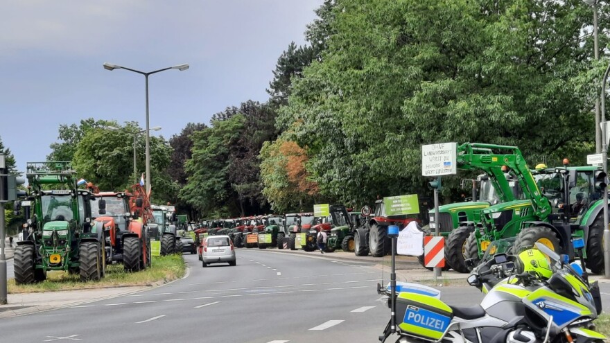 Protesti u Evropi: I državna sekretarka iz redova zelenih stala na stranu nemačkih farmera