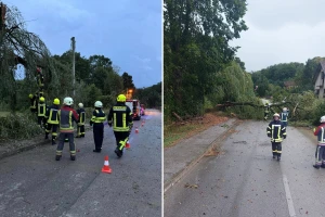 Nevrijeme pogodilo Hrvatsku - rušilo stabla, ali i silos kod Varaždina