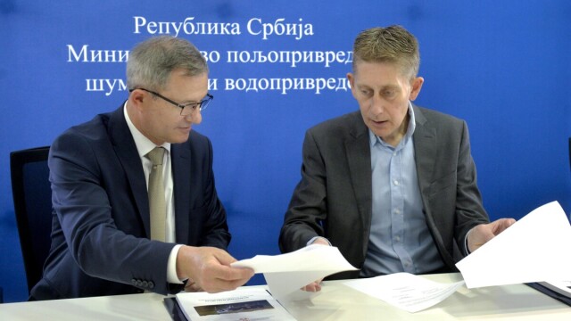 Glamočić preuzeo dužnost ministra poljoprivrede od Martinovića