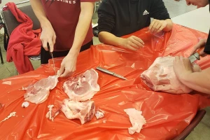 U školi uče da love životinje, tranžiraju trupove i pripremaju meso