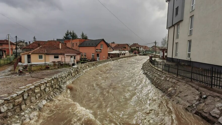 Izlio se Lim, Grabovica, Bjelica - potopljene kuće