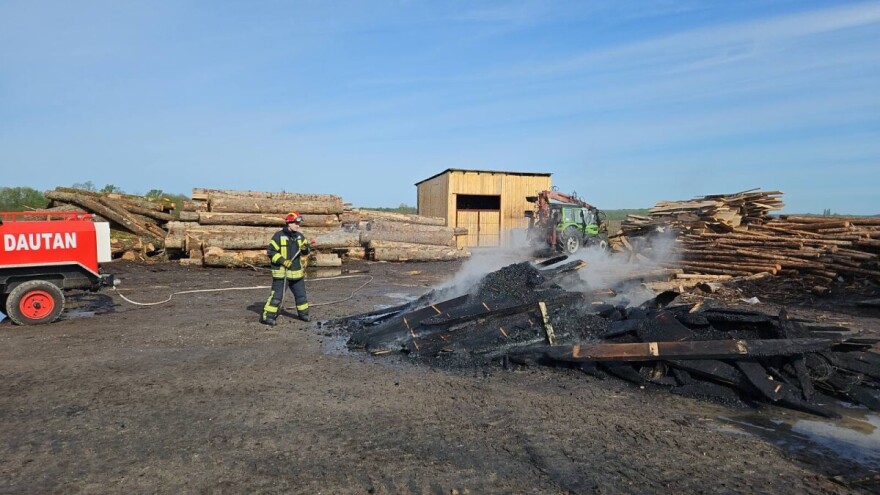 Vatra progutala proizvodnu halu pilane i strojeve - šteta 150.000 eura
