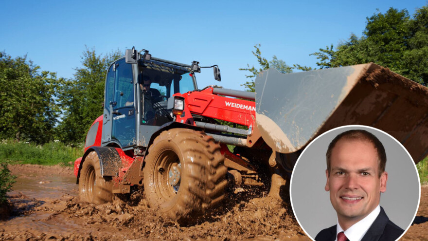 Vodeći proizvođač utovarivača Weidemann imenovao novog direktora I&R