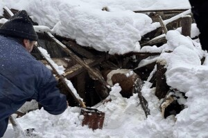 Pod težinom snijega urušio se krov štale pune goveda