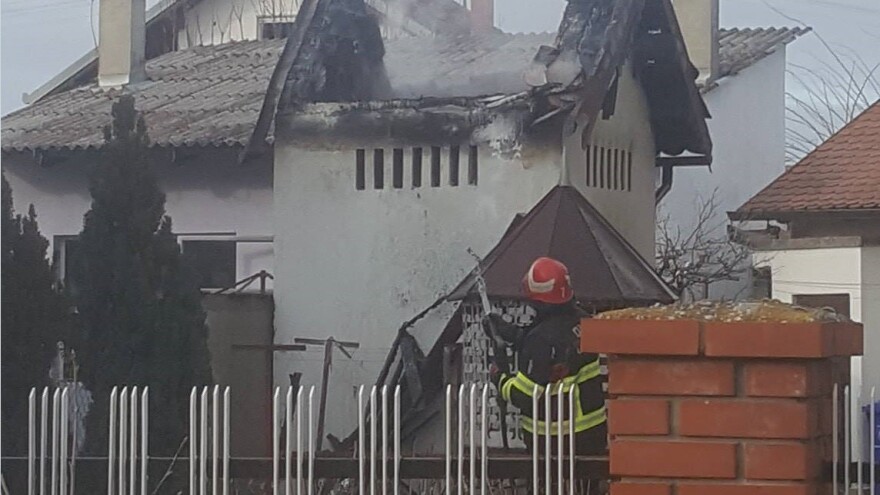Gorjela pušnica, nepoznati počinitelj zapalio sijeno