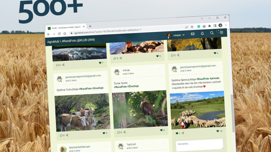 Pristiglo je više od 500 fotografija na RuralFoto izbor - što sad?
