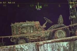Traktor iz 1941. pronađen na dnu Tihog okeana