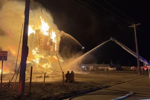 Šumski požar zahvatio silos, izgorjelo 20.000 tona suncokreta