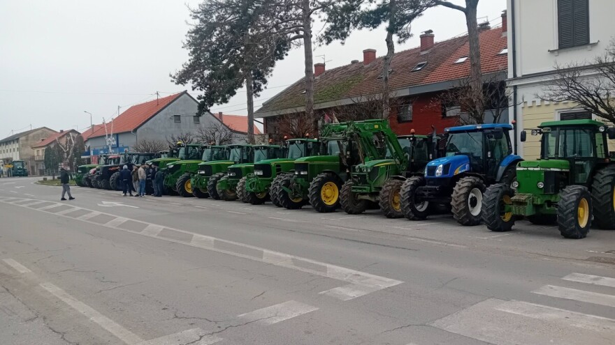 Poljoprivrednici prosvjedovali u Bošnjacima, iz Ministarstva kažu - politička igra