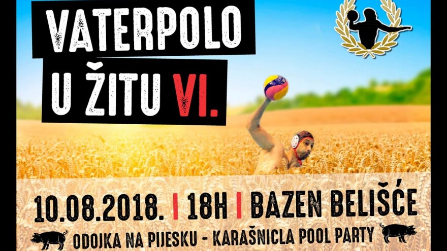 6. Vaterpolo u žitu uz "Odojka na pijesku"