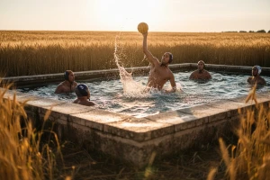 6. Vaterpolo u žitu uz "Odojka na pijesku"
