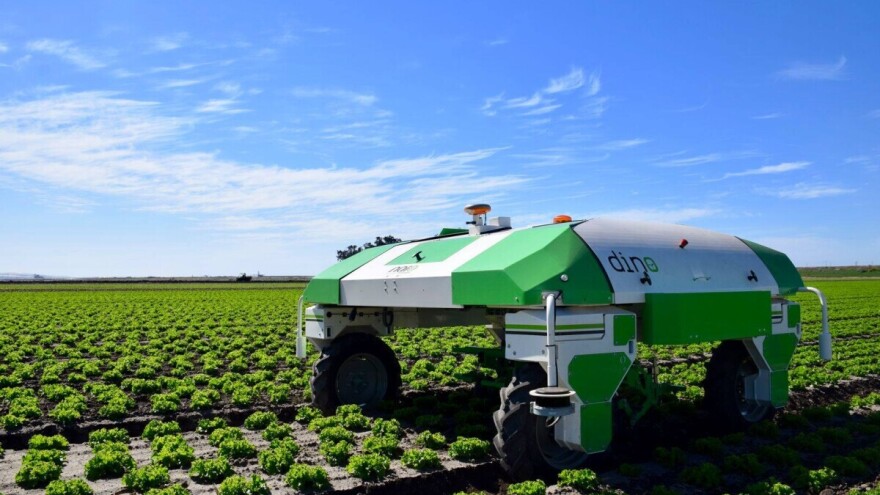 Oz, Dino i Ted: Roboti za suzbijanje korova ne zagađuju zemlju, a rade i do osam sati