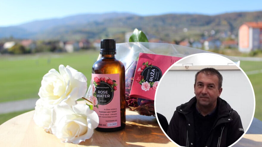 Emir Hadžijusufović brine o hiljadu sadnica ruža - proširio i paletu proizvoda