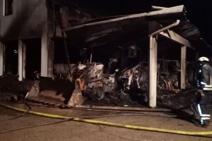 Požar progutao zgradu i strojeve Iločkih podruma