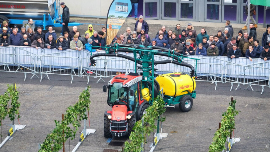 Demonstracije strojeva krajem siječnja na Fieragricoli - sajmu poljoprivrede u Veroni