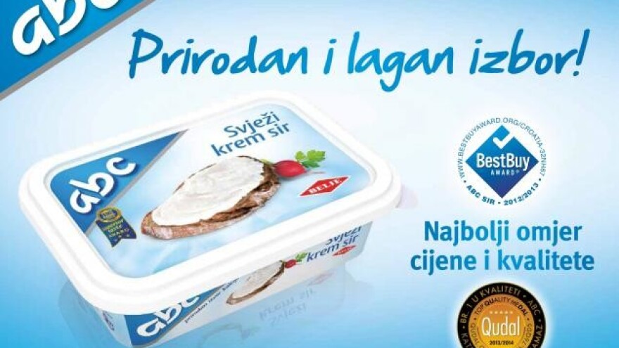 ABC svježi krem sir šampion kvalitete