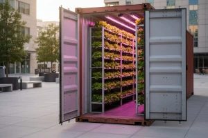 Agri-Cube: Osobna tvornica povrća