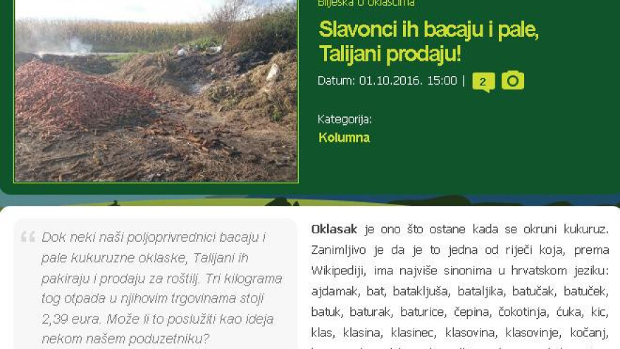 Najzanimljivije teme iz poljoprivrede