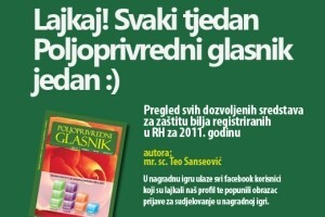 Nagradna igra - svaki tjedan Poljoprivredni glasnik jedan!