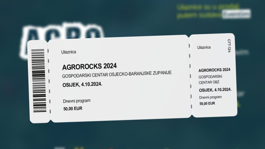 Dijelimo 20 ulaznica za konferenciju AgroRocks 2024 - prijavite se