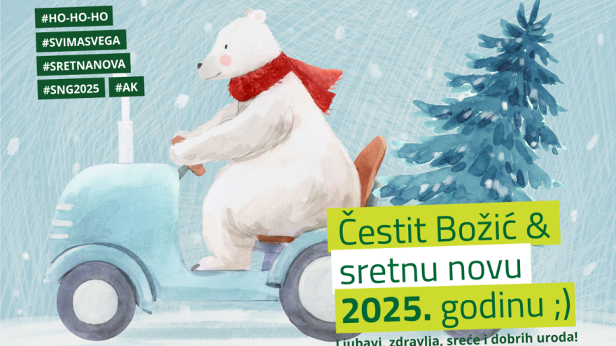 Dragi naši, sretan Vam Božić!