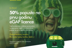 50% popusta na prvu godinu eGAP licence