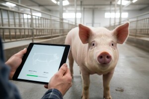 Aplikacija bez kontakta mjeri težinu tovljenika