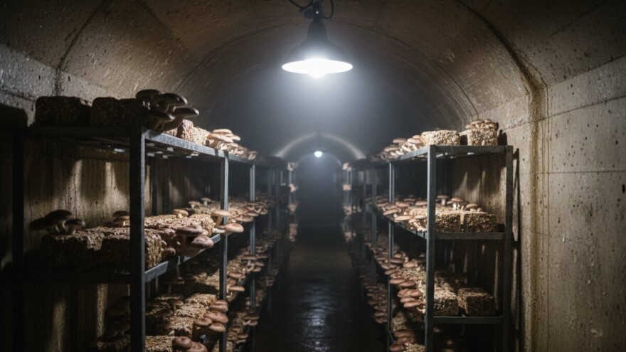 Atomsko sklonište pretvorili u eko gljivarnik!