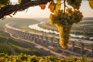 Auto-put preti Keratsudi - bugarskoj beloj sorti grožđa
