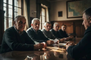 Banski dvori popuštaju, Linić se pojavio