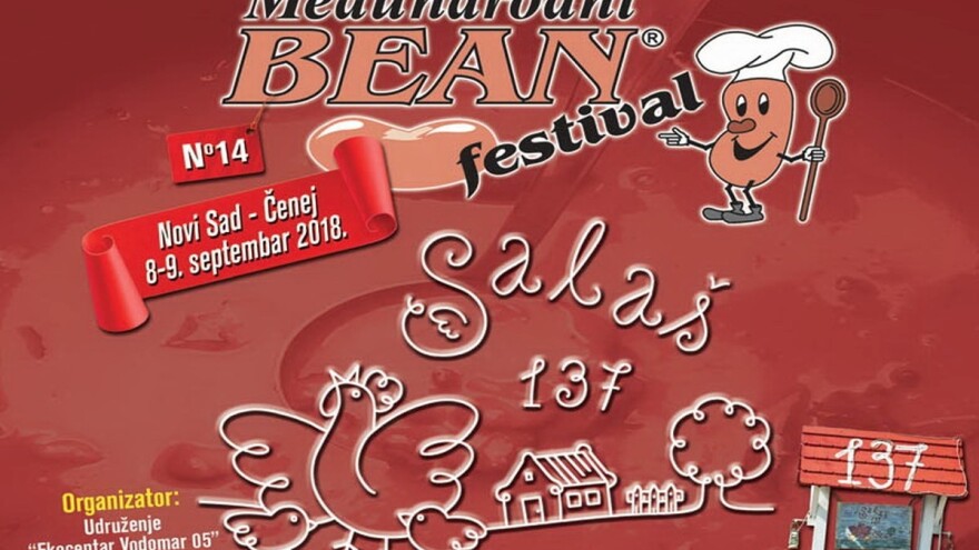 14. međunarodni Bean festival ovog vikenda na Čeneju