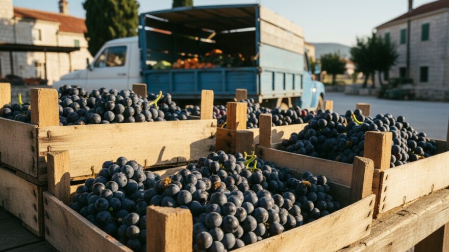Berba i kupoprodaja grožđa