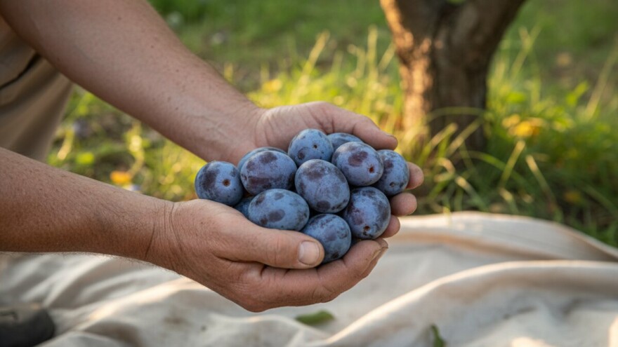 Berba i ukomljavanje šljiva