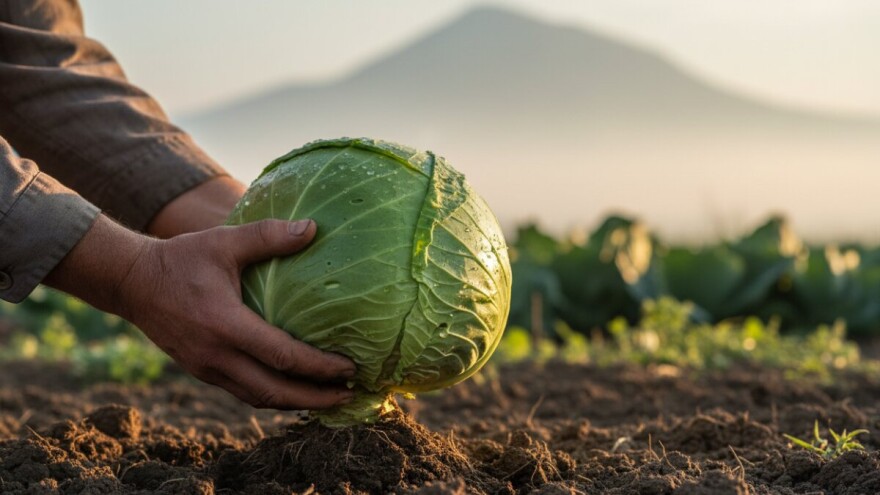 Berba kupusa u Ogulinu!