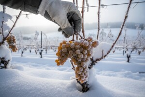 Berba traminca na -16 Celzijevih
