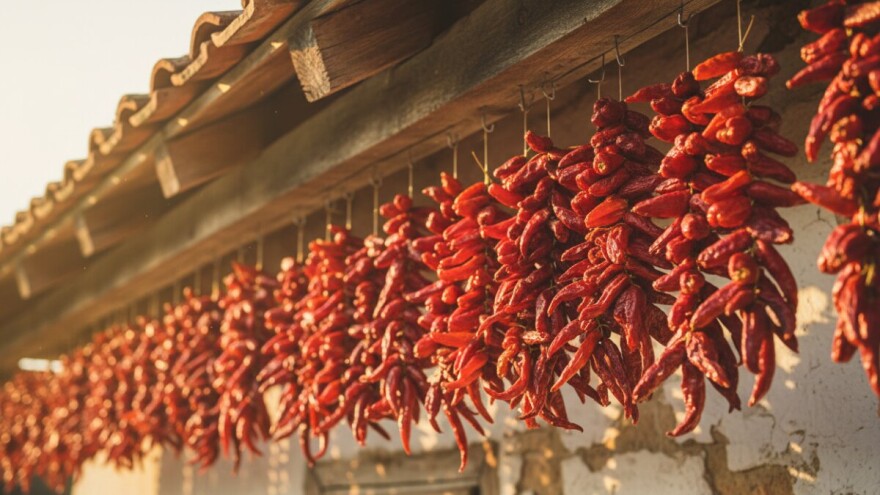 Berba začinske paprike u Baranji